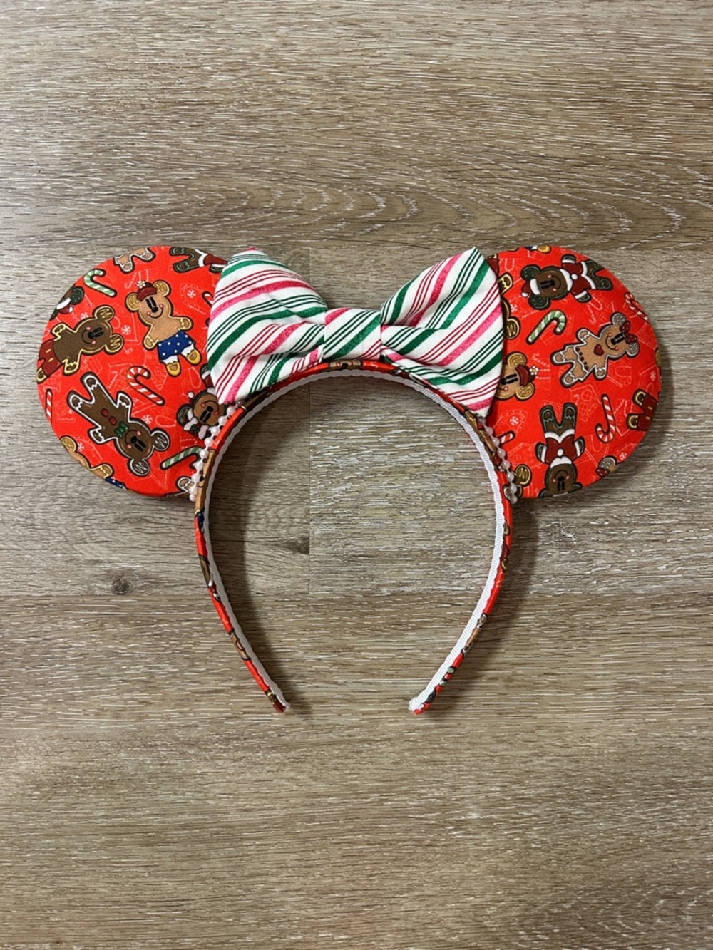 Christmas Gingerbread Minnie Mouse Ears